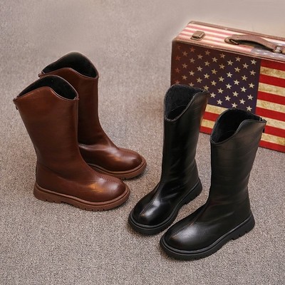 Boot Winter Boots baby Inner Plush Kids Girls girl shoes