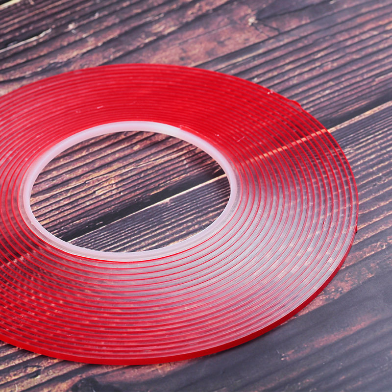 亚克力卡槽胶条有机玻璃卡槽插槽胶条盒子插槽专用透明双面胶条批