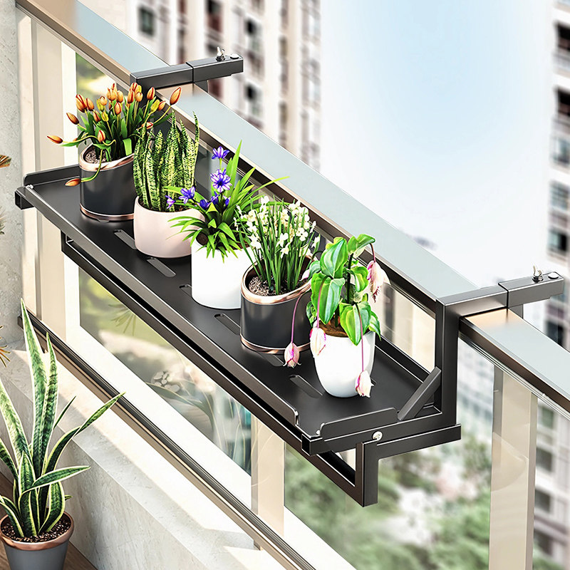 2025新款铁艺阳台悬挂花架