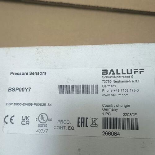 议价巴鲁夫压力传感器BSP00Y7可维修