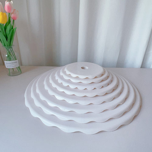 塑料多层白色底座蛋糕架配件