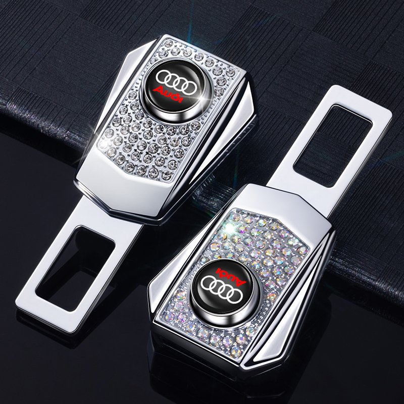 适用奥迪汽车安全戴卡扣A6L A4l A3 Q3 Q5 Q2L延长器带接插头片