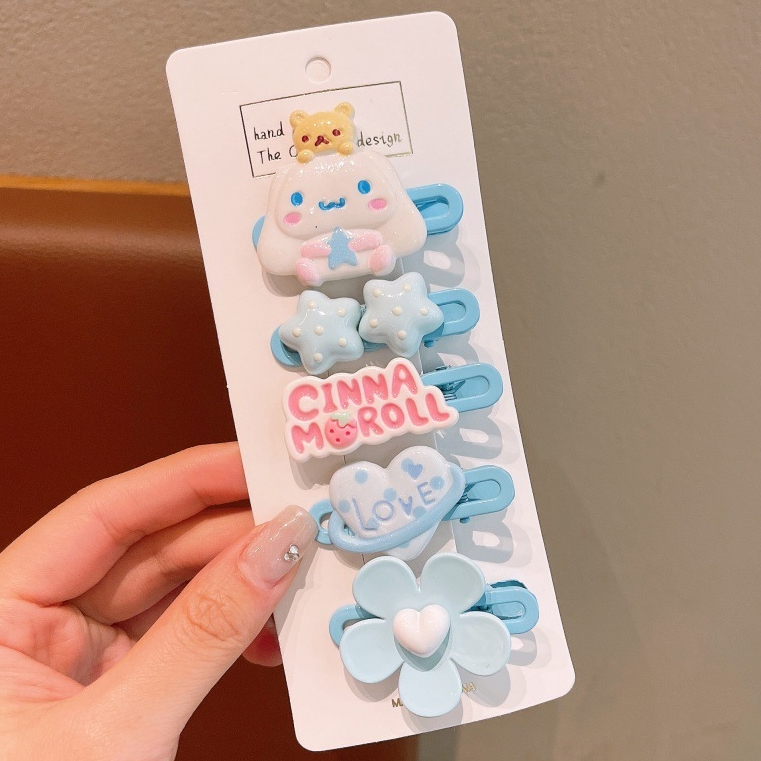 大耳狗可爱发夹儿童碎发卡