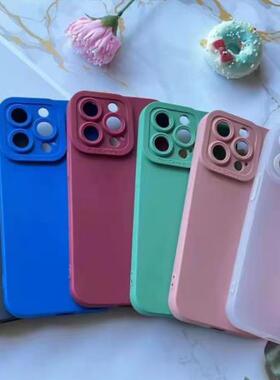 Silicone Full Case Cover for Iphone 13 Pro Max mini 12 11 XS