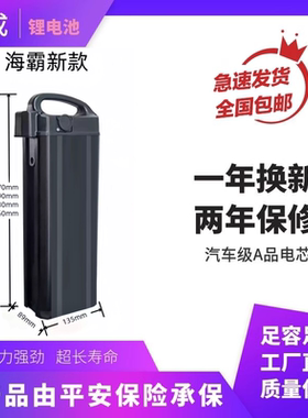 新日折叠代驾电动车海霸新款48v锂电池工厂直营20ah15ah锂电瓶