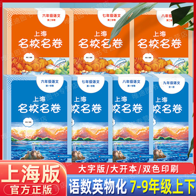 上海名校名卷六年级下册