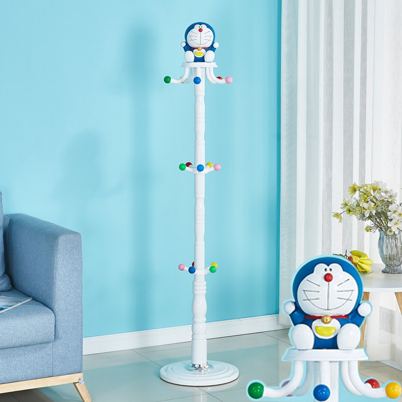 儿童落地卡通小孩挂衣架