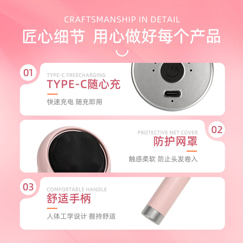 跨境推脂机手持式便携按摩器按摩棒颈部腰部肩部揉捏筋膜枪美体仪