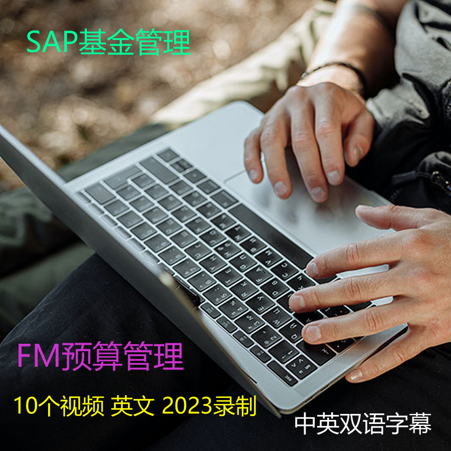 SAP FM 基金(预算)管理10个视频 英文讲解 2023年 中英双语字幕