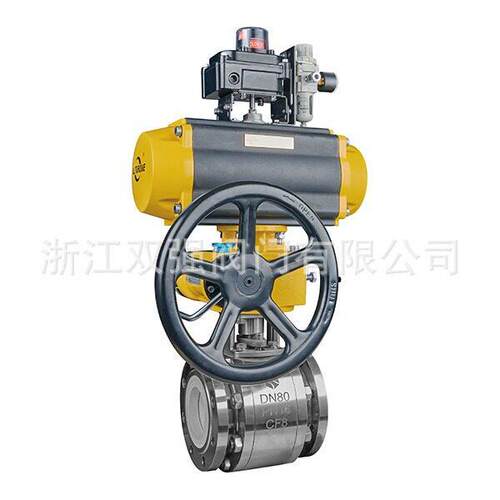 内衬韧陶瓷气动球阀Q641TC-16C铸钢浆液石灰耐磨快速切断阀