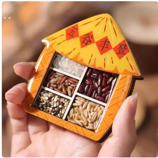 冰箱磁石纹丰鼎搬家新居财神个性化创意装修民族风格木质覆古高端