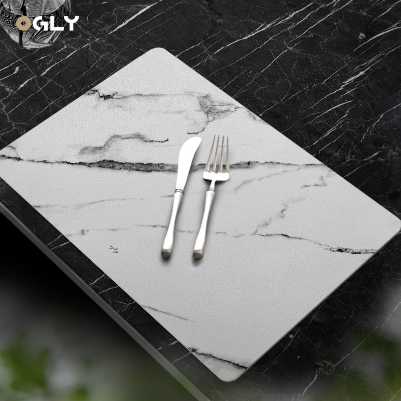 OGLY餐垫小块ins风防水防油免洗隔热垫北欧风轻奢餐桌防烫垫防滑,居家布艺,餐垫,淘宝优惠券,粉丝福利购,淘宝优惠卷