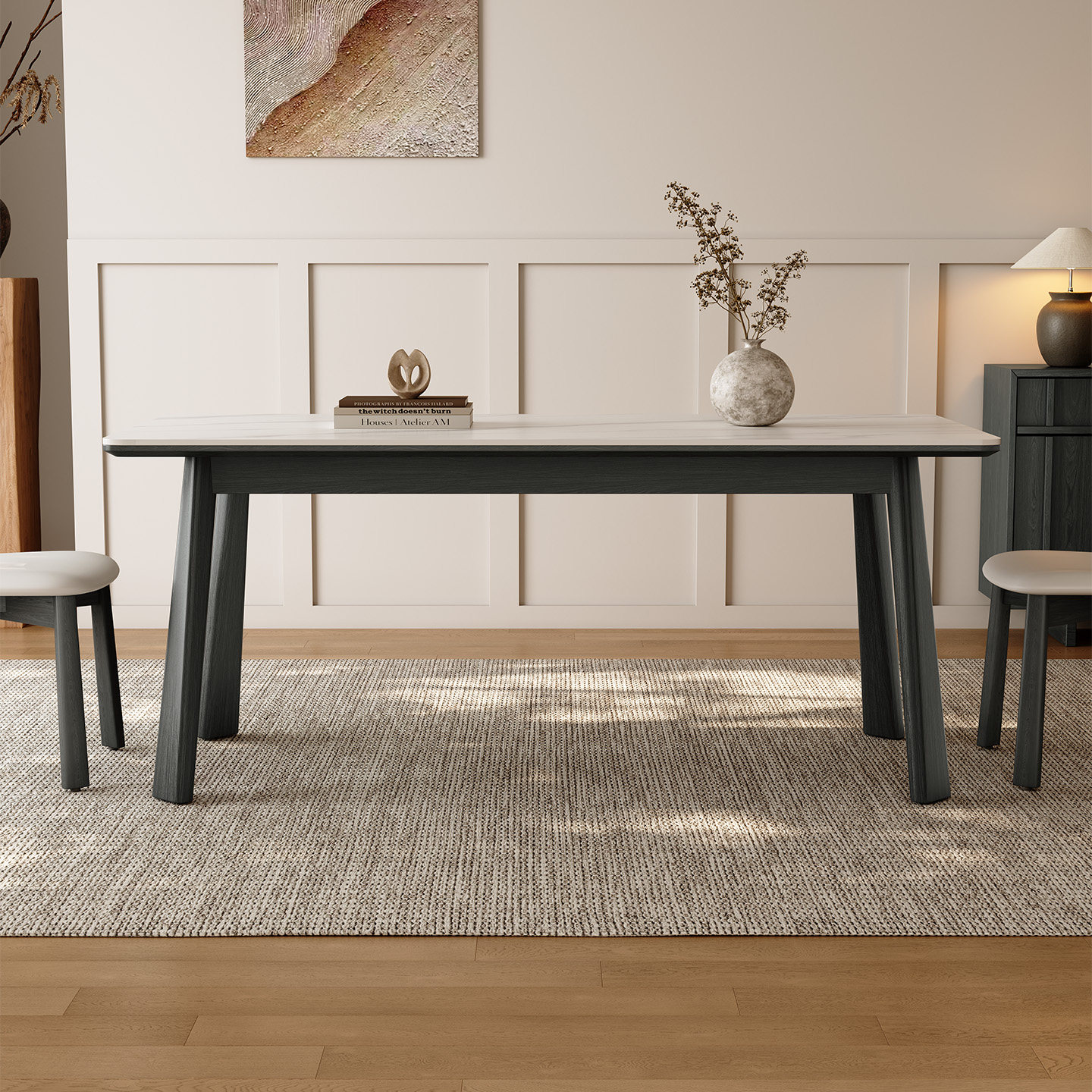 auguste奥古斯特岩板餐桌降价了