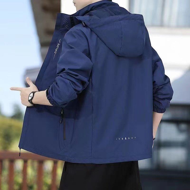 男士外套春秋款冲锋衣可拆卸帽三防情侣款休闲户外百搭夹克冲锋衣,男装,夹克,淘宝优惠券,粉丝福利购,淘宝优惠卷