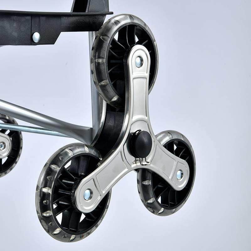 爬楼车轮子型三角轮重推车号上楼搬大运爬梯轮买菜19449小拉车辘