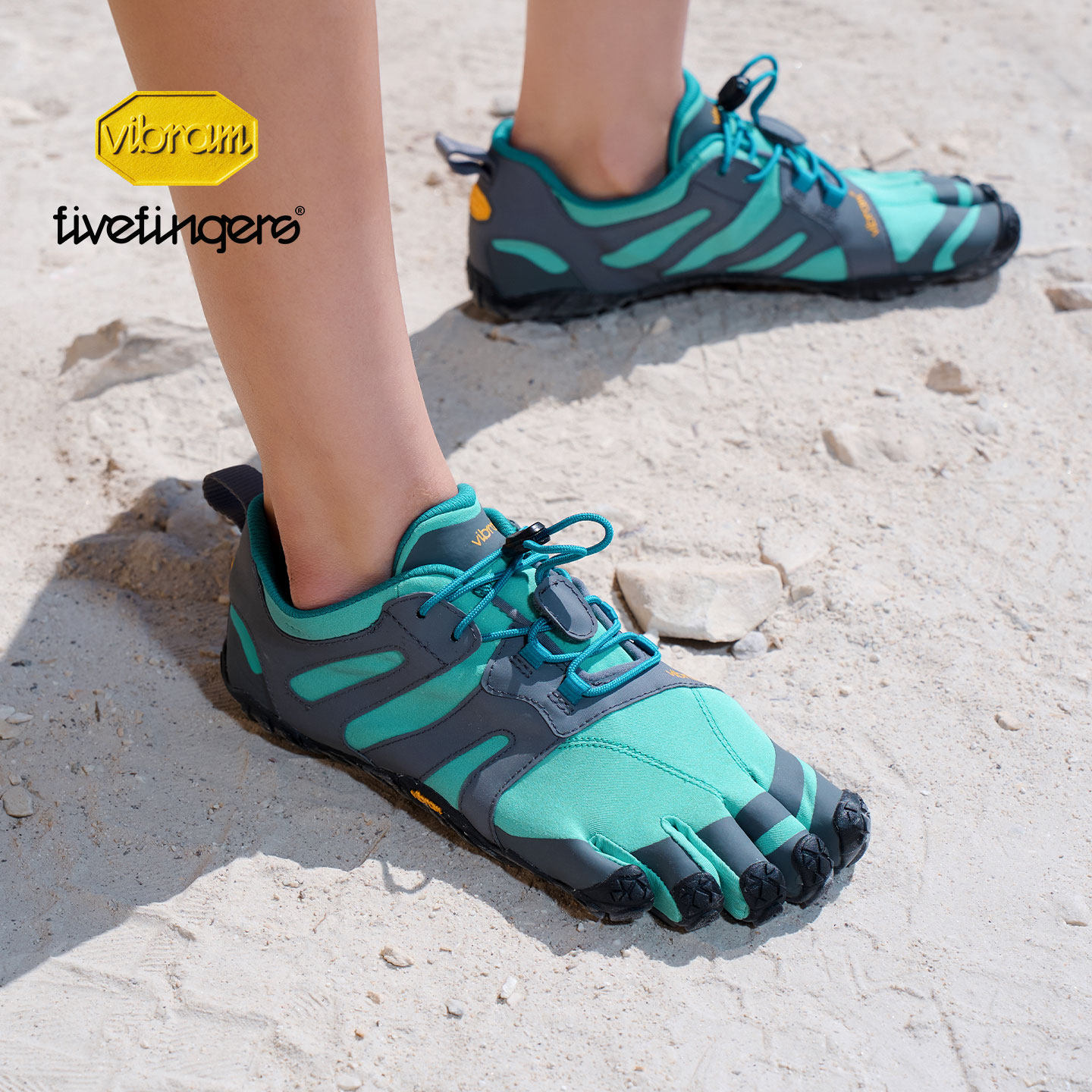 Vibram五指鞋女 户外越野登山攀岩防穿刺防滑耐磨跑步鞋VTRAIL2.0