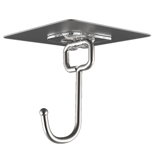 蚊帐专用挂钩投影幕布房顶风扇灯带固定强力粘胶无痕钉天花板吊钩