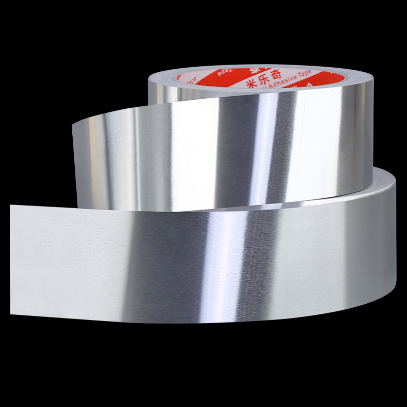 米乐奇封底锡纸翡翠珠宝玉石器镜面反光贴单面银色带背胶自贴PE膜