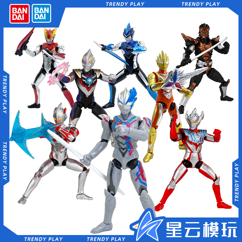 万代奥特曼精细超可动约12cm