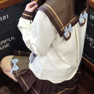 【黑巧可可】南御社原创幼稚园中间服可爱jk制服水手服学生学院风