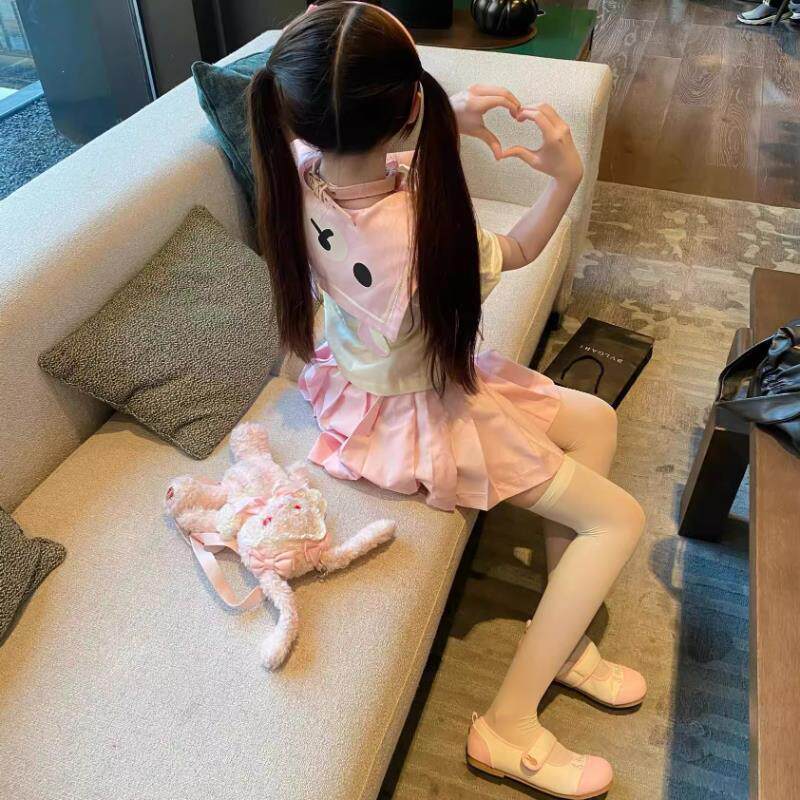 原创「轻轻熊」柴呼呼萌系jk制服短水手软妹Lolita洛丽塔正版