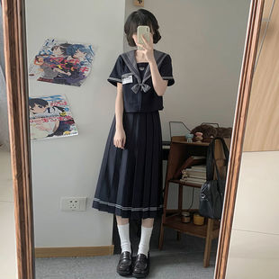 jk制服【崎野私立】正版原创学院风水手服基础春秋上衣百褶裙套装
