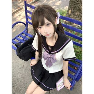 【小薰】JK水手服夏收腰原创正版基础款制服学院风套装日系水手装
