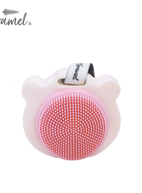 KRRAMEL可爱猫爪洗脸刷子白色女士洁面刷清洁柔软起泡懒人洁面刷