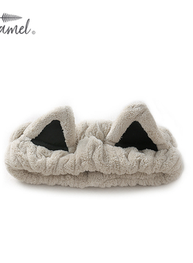 KRRAMEL猫咪束发带洗脸发带发箍化妆女款儿童洗漱专用头箍男洗澡