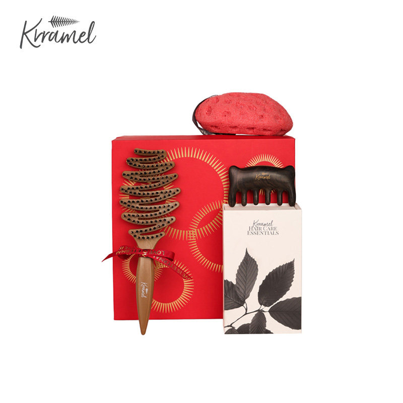 KRRAMEL生日礼物女生按摩梳子礼盒送闺蜜实用的新婚礼物送新人,节庆用品/礼品,创意礼盒/礼品套组,淘宝优惠券,粉丝福利购,淘宝优惠卷