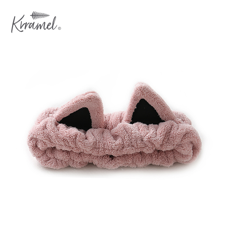 KRRAMEL可爱猫耳发带不塌