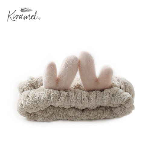 KRRAMEL可爱龙角发带不易滑落