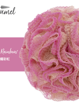 KRRAMEL洗澡沐浴球大号浴花球高档不散搓澡神器搓澡海绵洗澡浴球