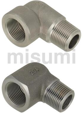 SUTELH8A/10A/15A/20A/25A高压用拧入型接头 内外螺纹弯管 SGPELH