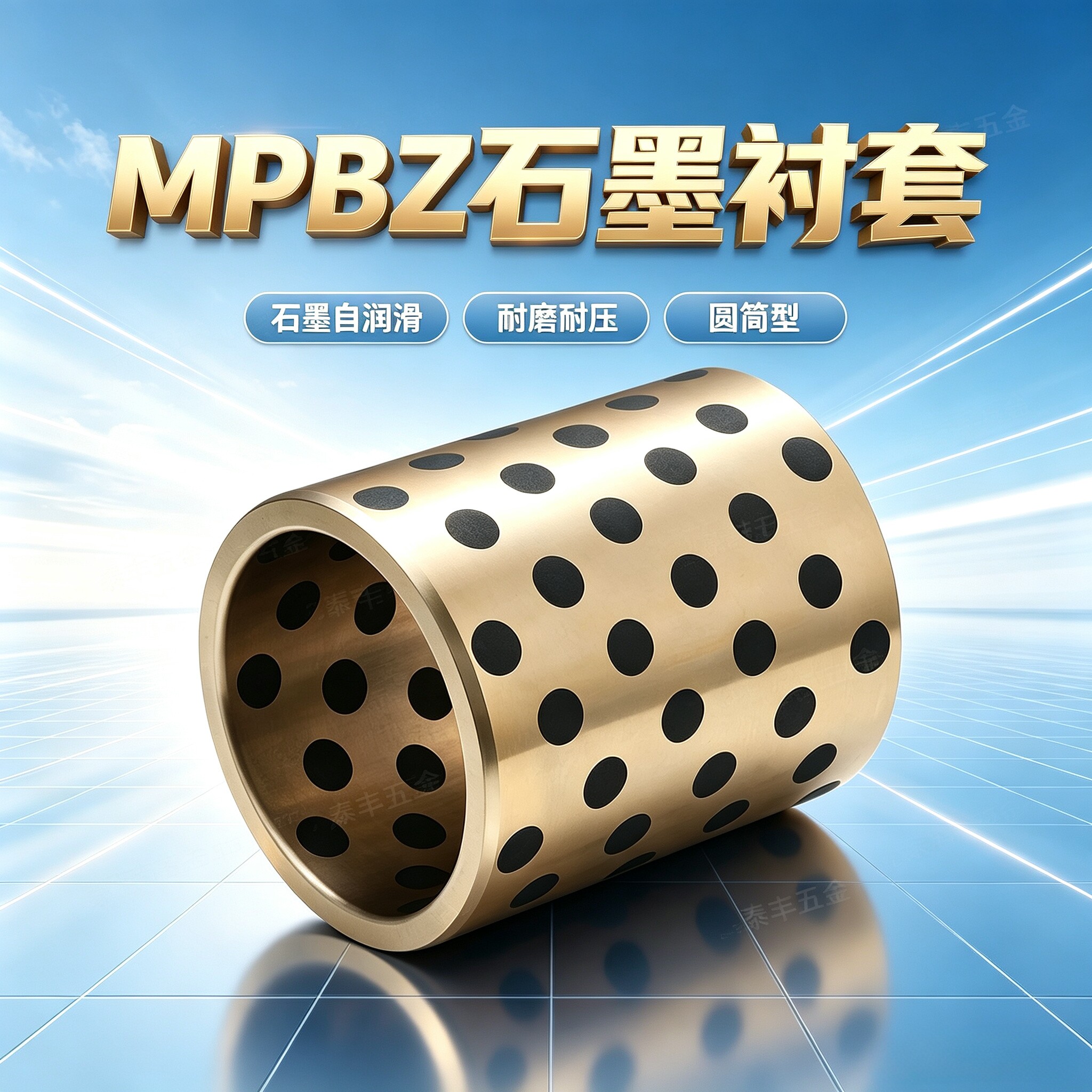 MPBZ石墨铜套JDB自润滑耐磨