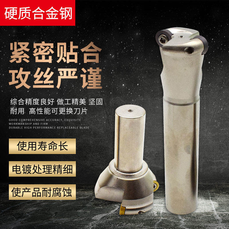 R5铣刀把白色加硬高碳钢