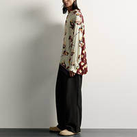 Cabinet 699! Men's 2026 new Autumn style personalized, versatile, slim, patchwork printed Loose shirt 5124026 thumbnail 4