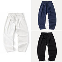 Cabinet 299! Men's 2026 Spring collection: Retro double-pleated loose wide-leg tapered radish pants thumbnail 4