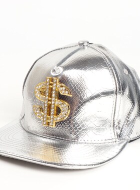 Leather hip hop flat brim cap baseball street caps男女平沿帽