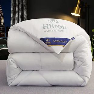 Hotel quilt Hilton duvet autumn winter warm 羽丝绒被芯冬被子