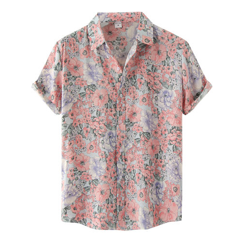 Men'sCasualHawaiiFlo