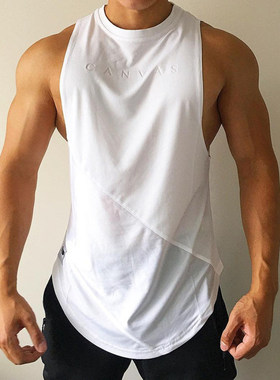 NEW Bodybuilding Sporty Tank Tops Men Gyms Fitness Workout