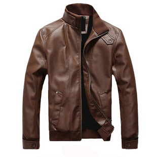 Man leather jacket men jackets winter coat 外套男人皮衣夹克