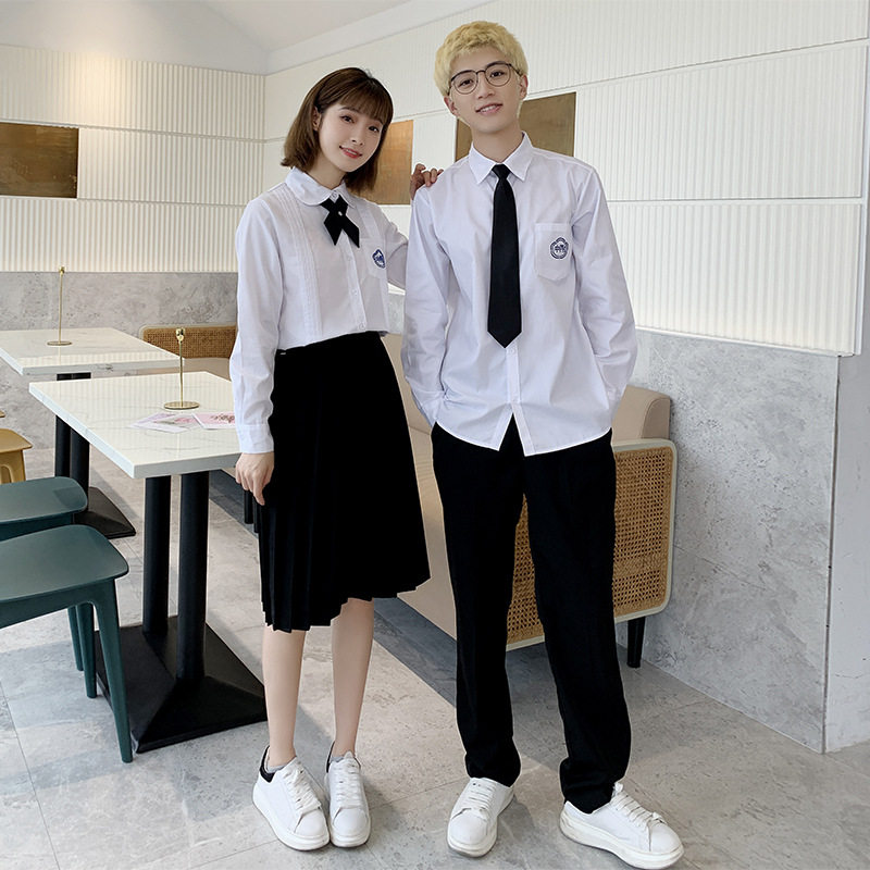 师大附中校服套装高初中生毕业班服英伦学院风运动会秋季合唱服装