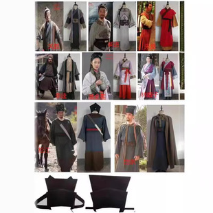 水浒传李逵宋江潘金莲同款影视古装宋朝梁山好汉群演侠客演出服