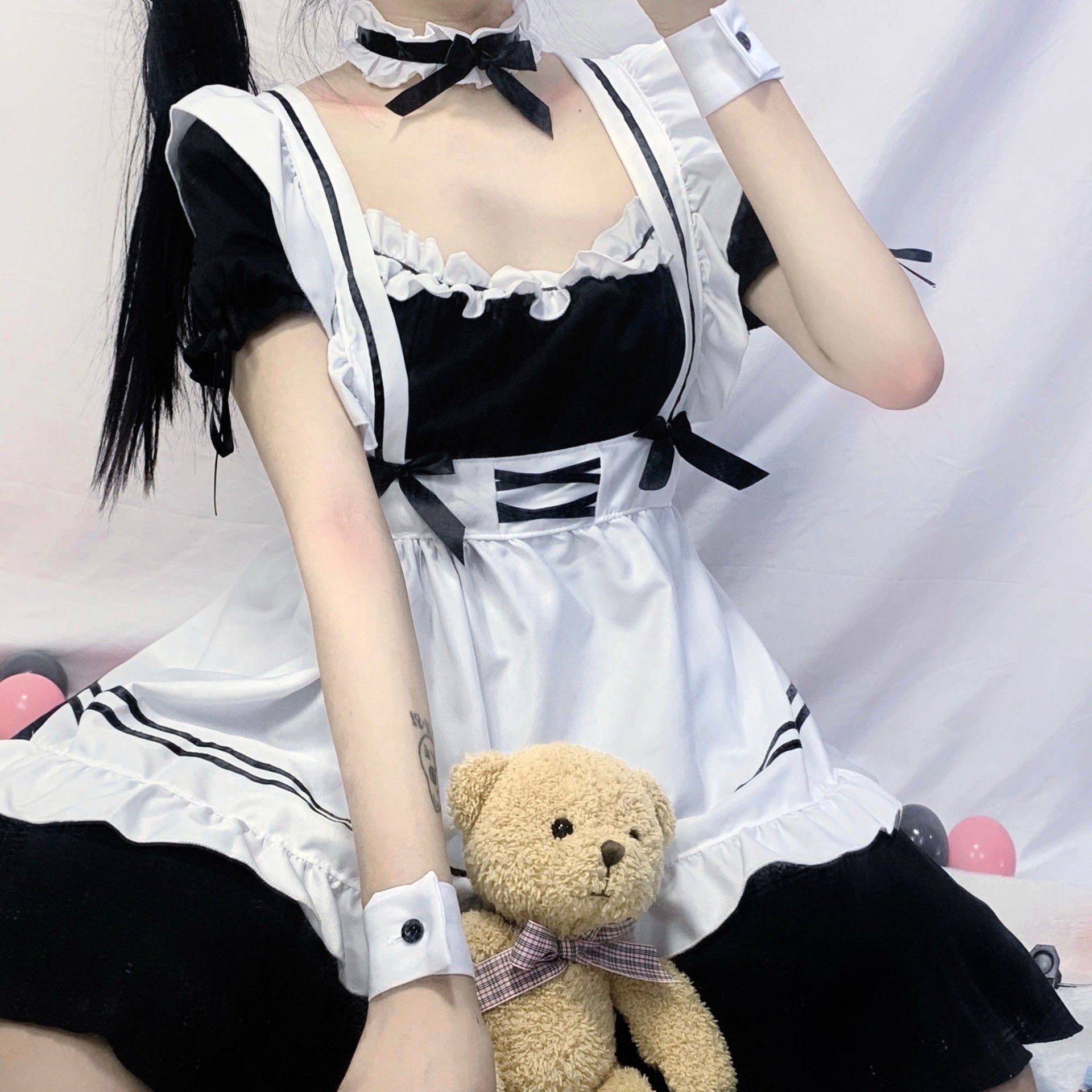 可爱软妹日系Lolita女仆装日常外穿奶绑带女仆装动漫服装舞台表演