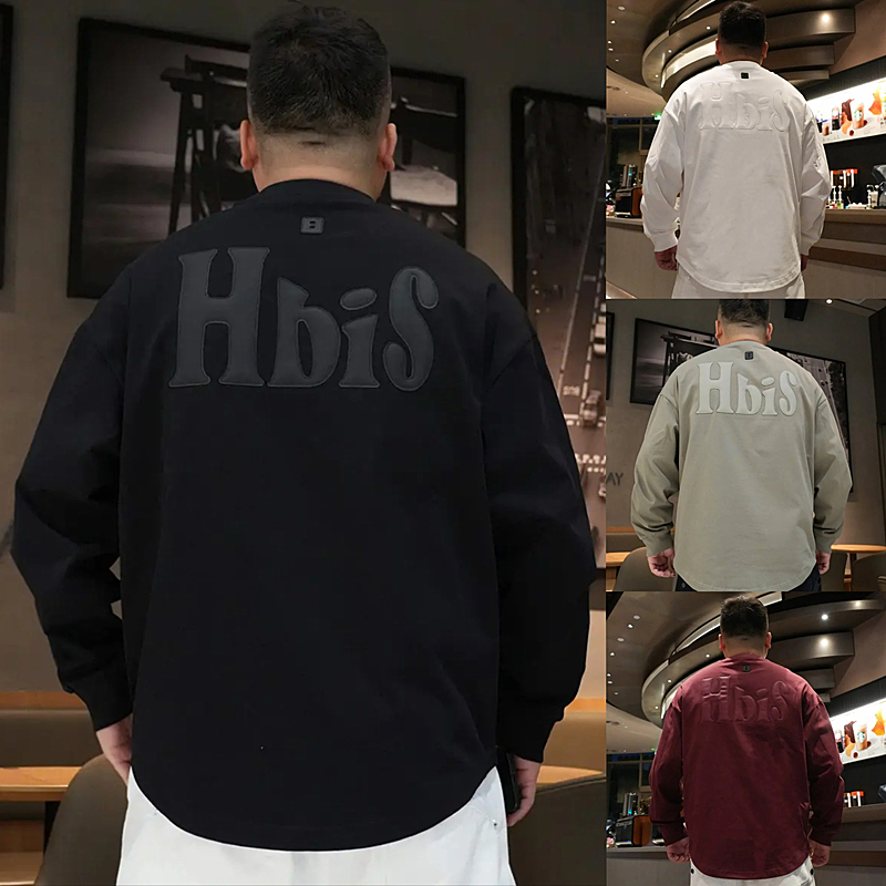 字母贴皮袖长袖卫衣拉链袖口潮牌