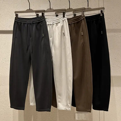 弯刀裤休闲裤香蕉裤直筒高级感