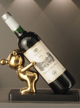 放门口收纳轻奢创意玄关客厅摆件装饰品暴力鞋柜钥匙熊置物架入户