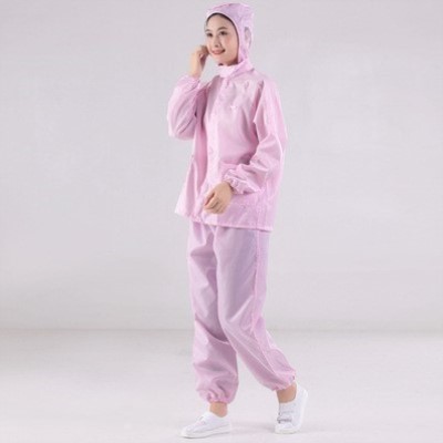 防护服单件分体男女洁净服连帽防尘岩棉喷漆上衣防静电无尘工作服